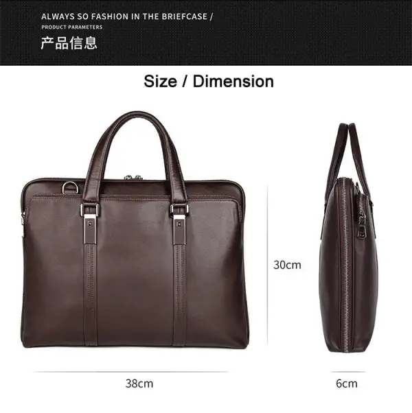 Professional Utility: Designer Laptop Briefcase with Smart Compartments