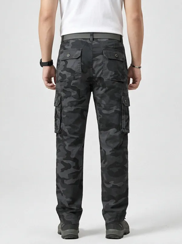 Hardwearing-Look Camouflage Camouflage Cargo Pants