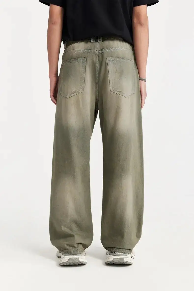 Comfort Fit Wide Leg Jeans