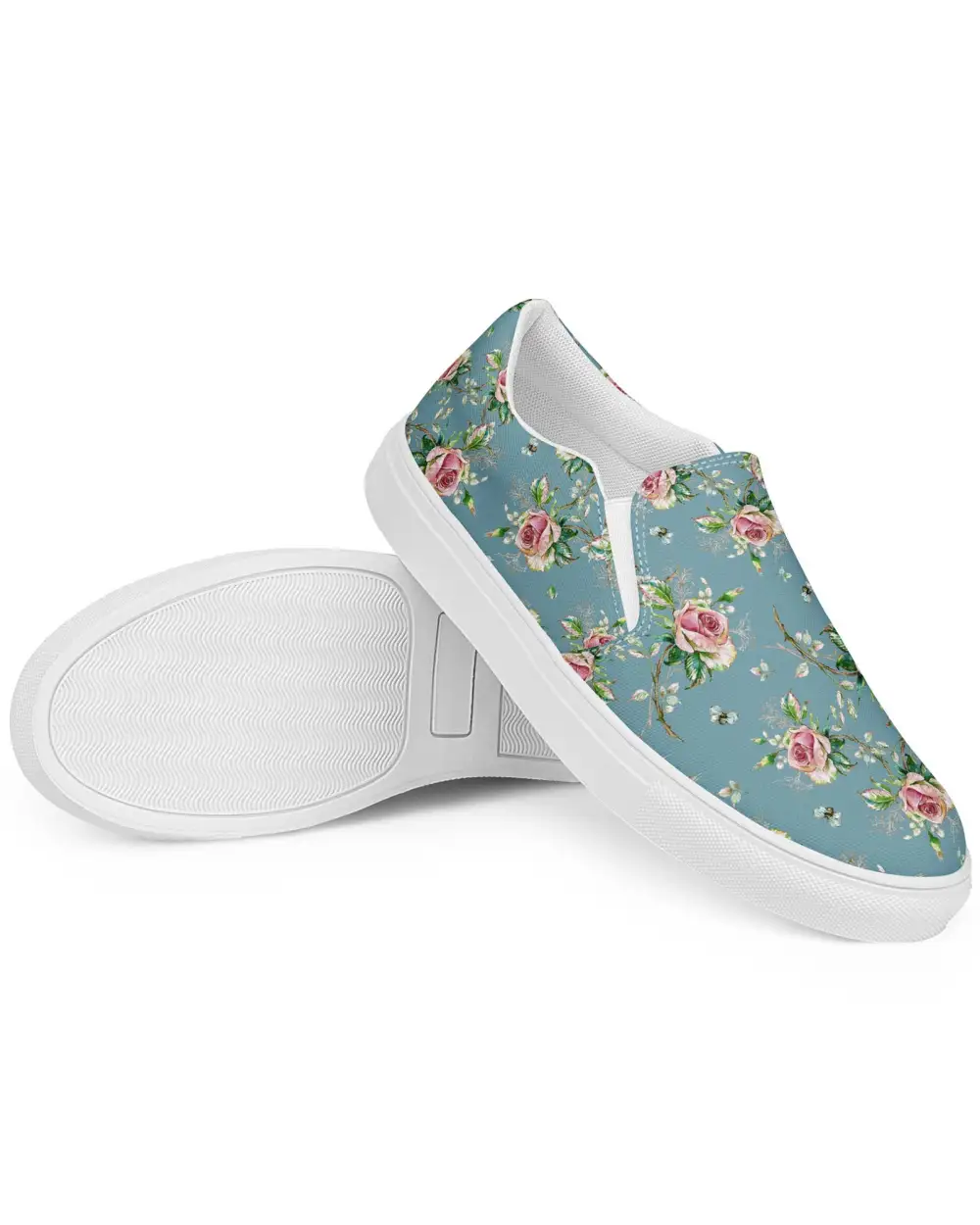 Rose Garden Slip On Shoes