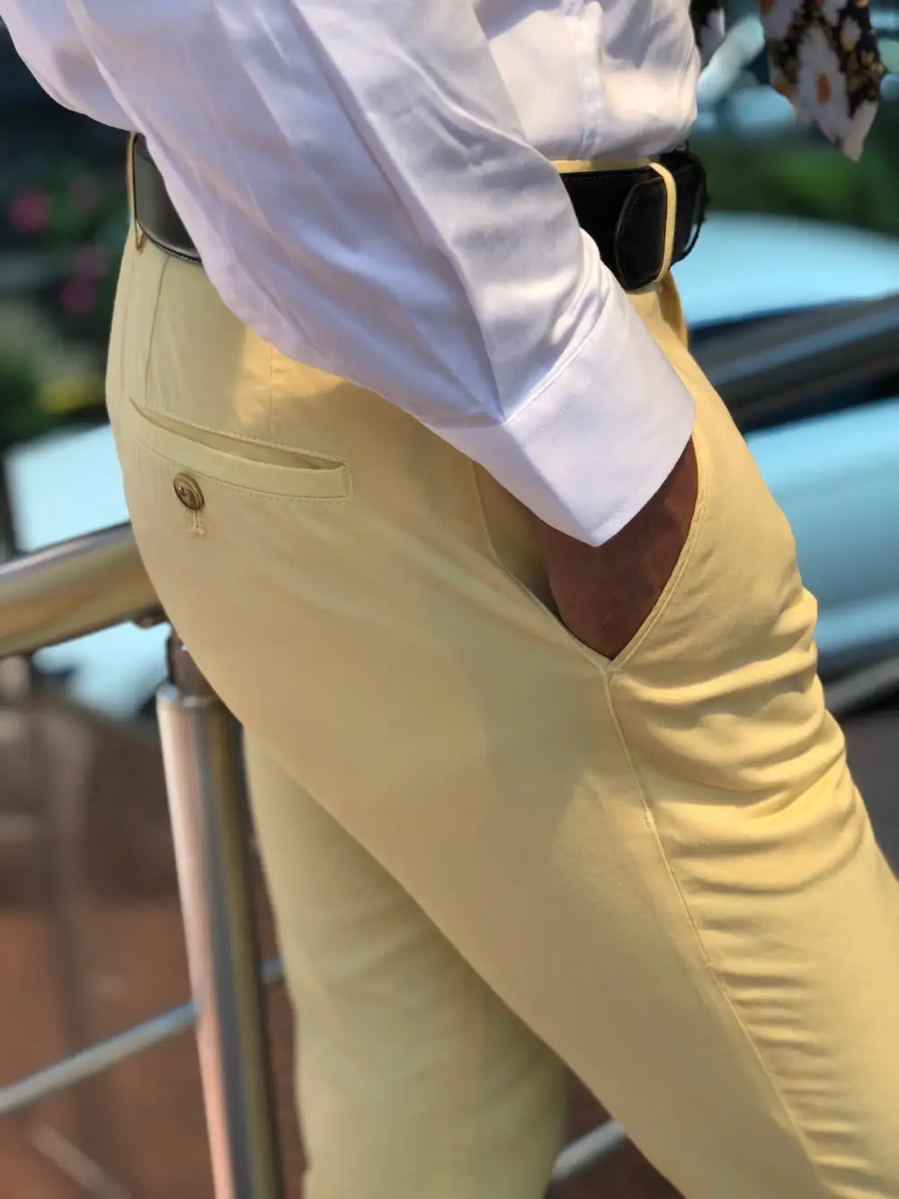 Classic Versatile Slim Fit Refined Tailored Trousers