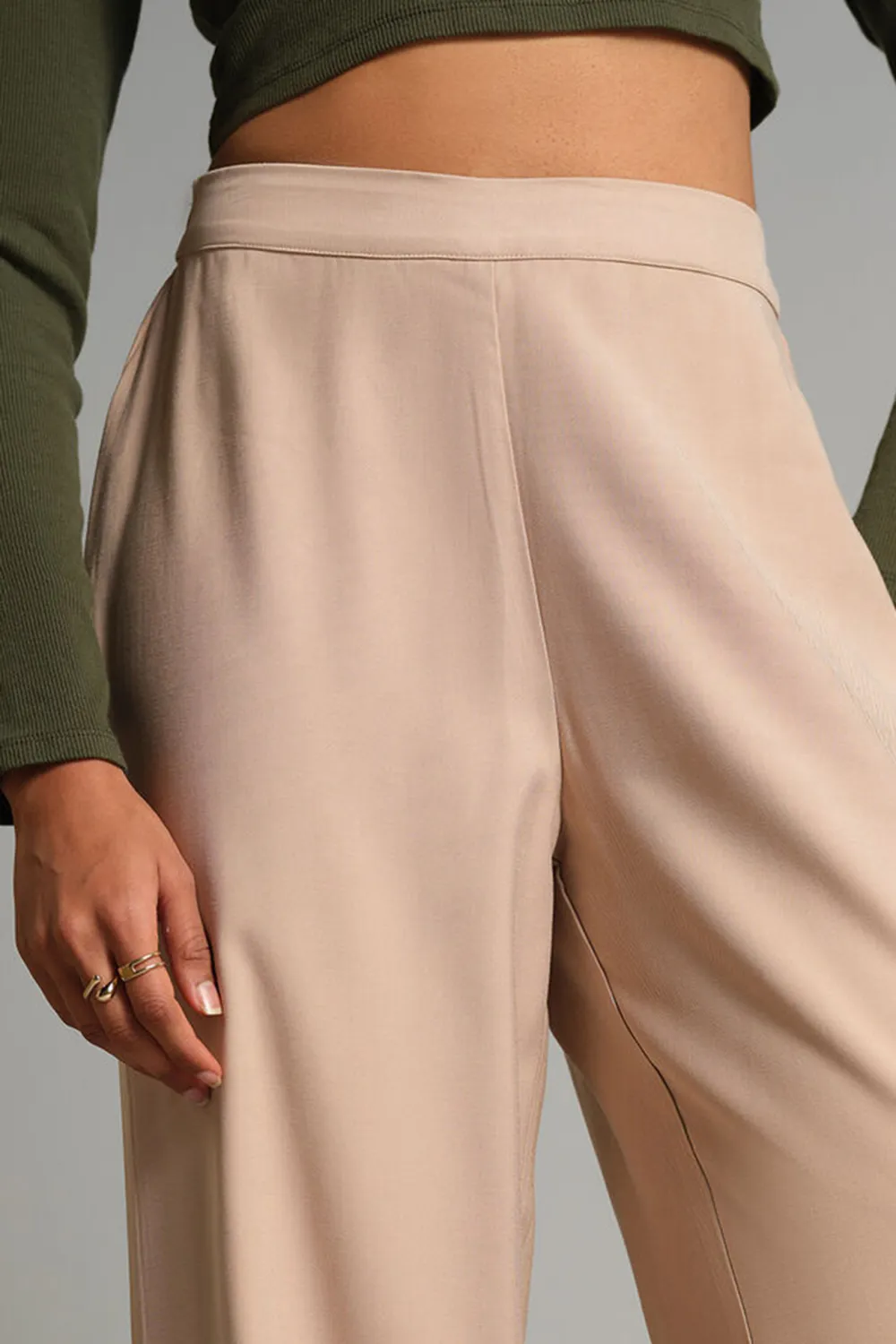 Casual Style Plain Pants