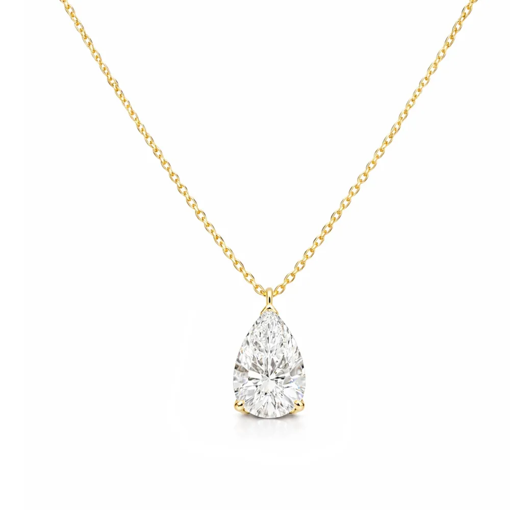 Elegant Modern Classic Diamond Necklace