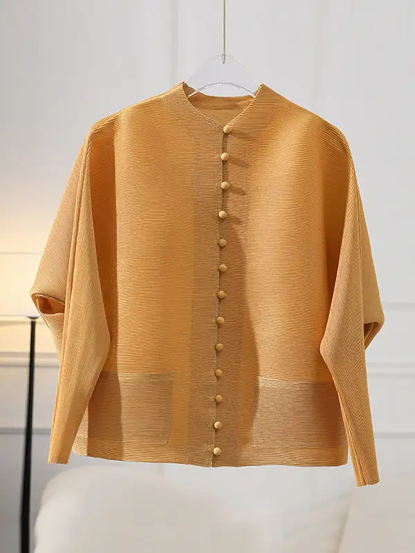Button Front Jacket Versatile