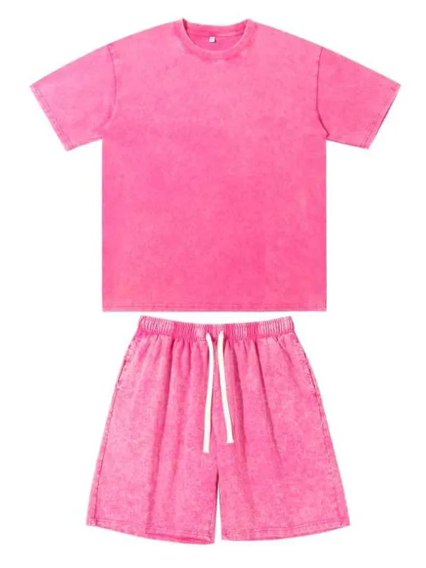 Modern Garment Washed Shorts