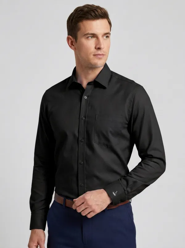 Men's Non-Iron Cotton Sailboat Embroidered Printed Shirt