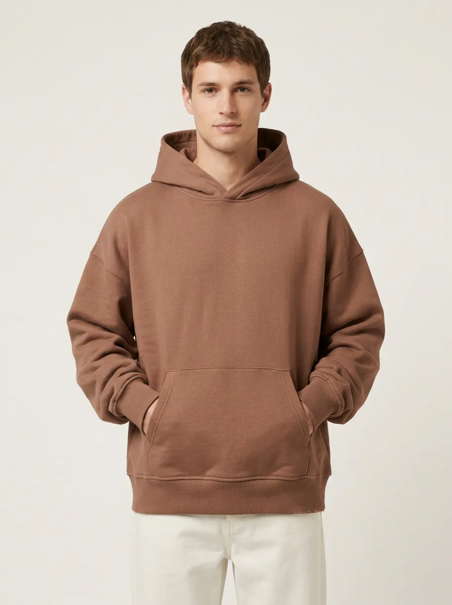 Unisex Printed Casual Essential Pullover Hoodie