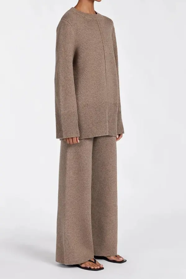 CHOC MARLE KNIT PANT