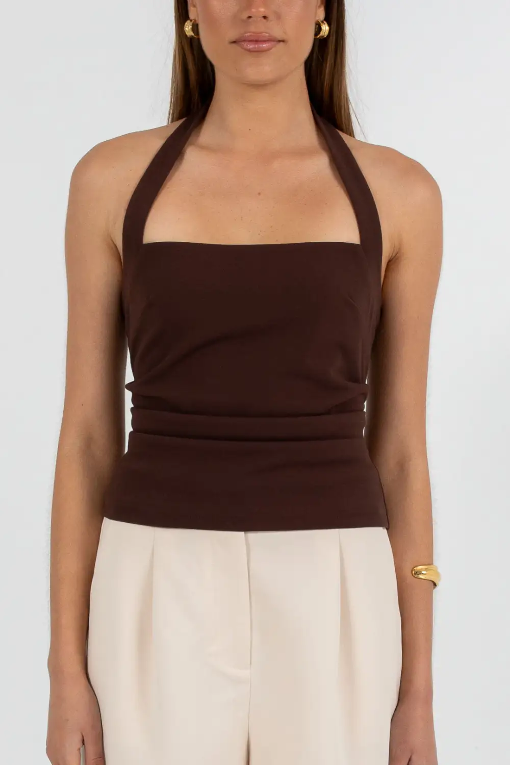 Halter Neck Tank Top