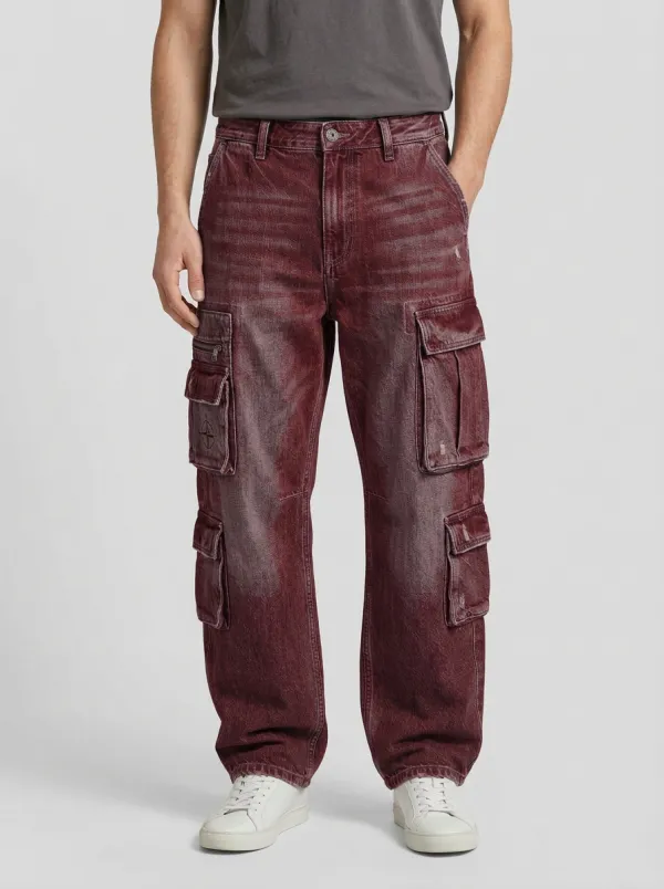 Men's Casual Streetwear Compass Graphic Cargo Pants