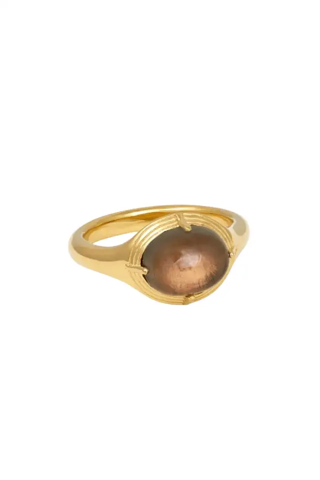 Quartz Sun Ring
