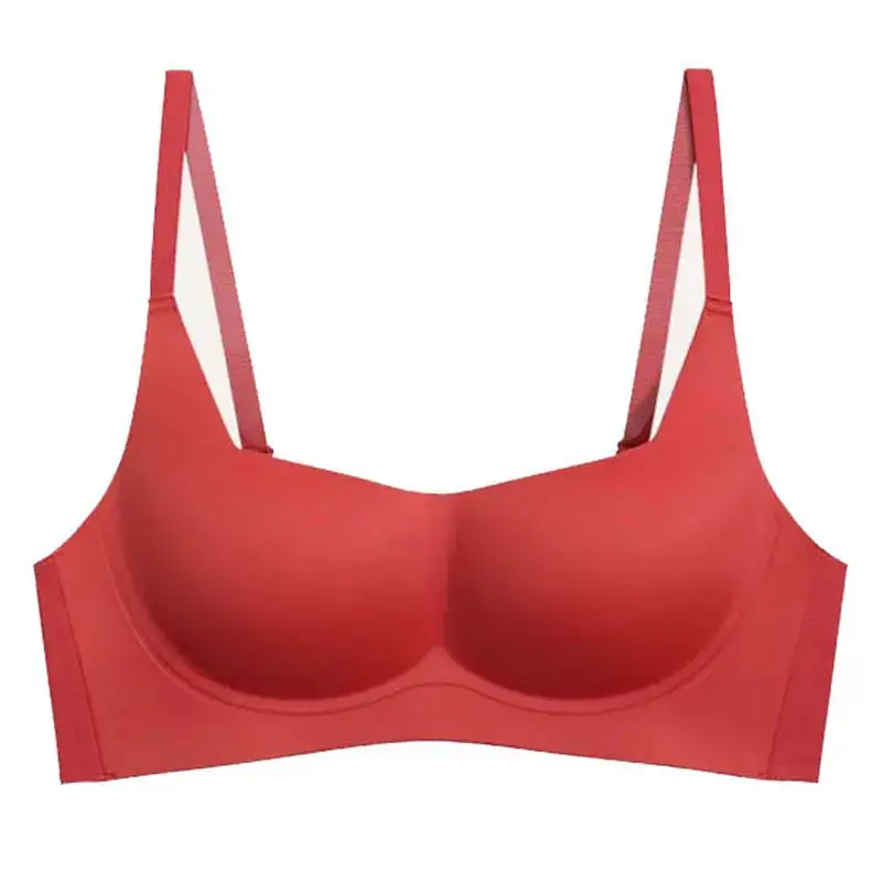 Seamless Push-Up Bra with Stretch Straps