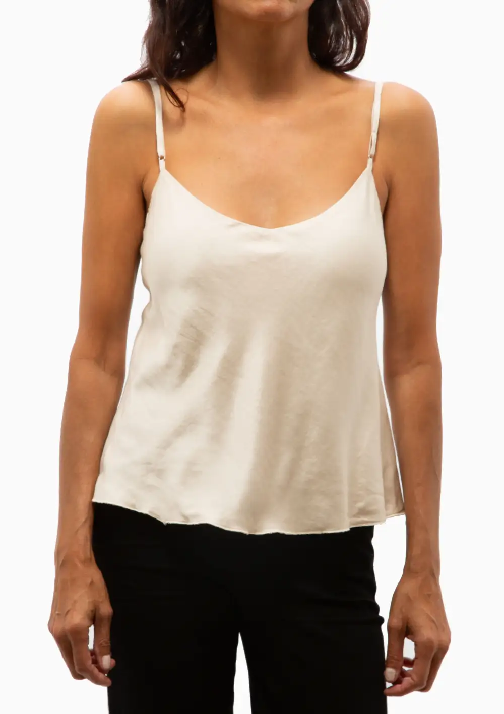 Solid Fitted Tank Top