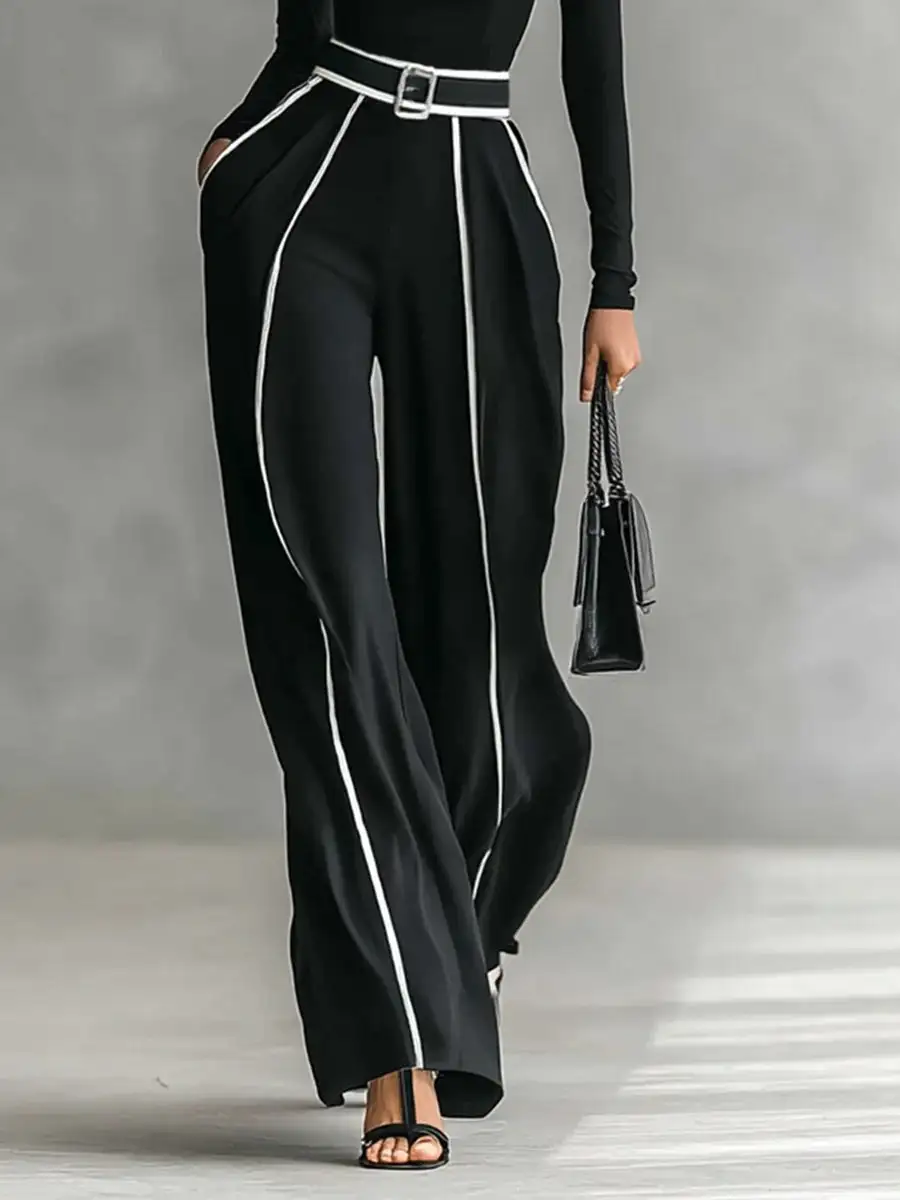 Flowing Wide Leg Jumpsuit