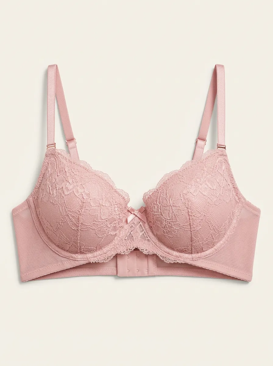 Women's Daily Underwire Floral-Lace Bra