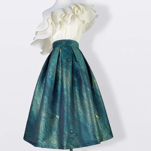 Structured Wardrobe Everyday Casual Skirt