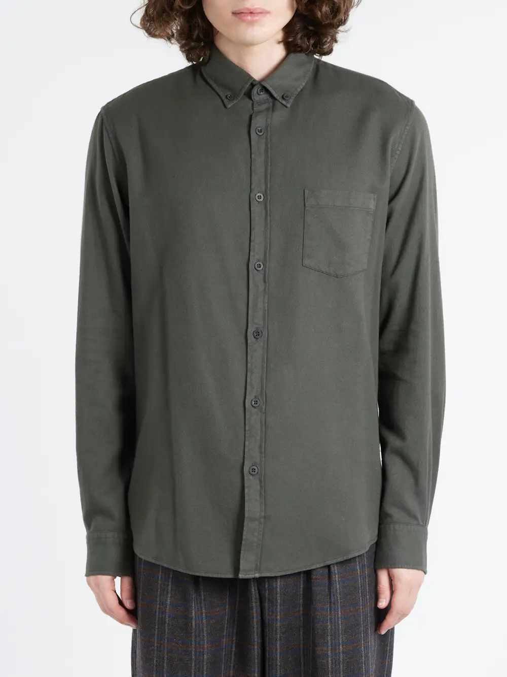 Men's Flannel Corduroy Shirt