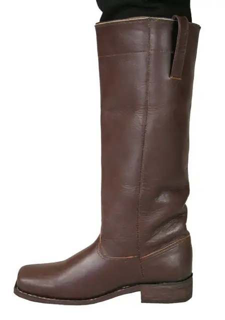 Men's Country Inspired Pull On Square Toe Everyday Boots