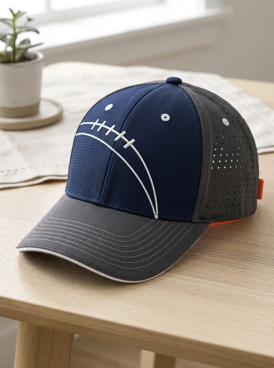 Men's Classic Football Fan American Football Stitch Printed Cap