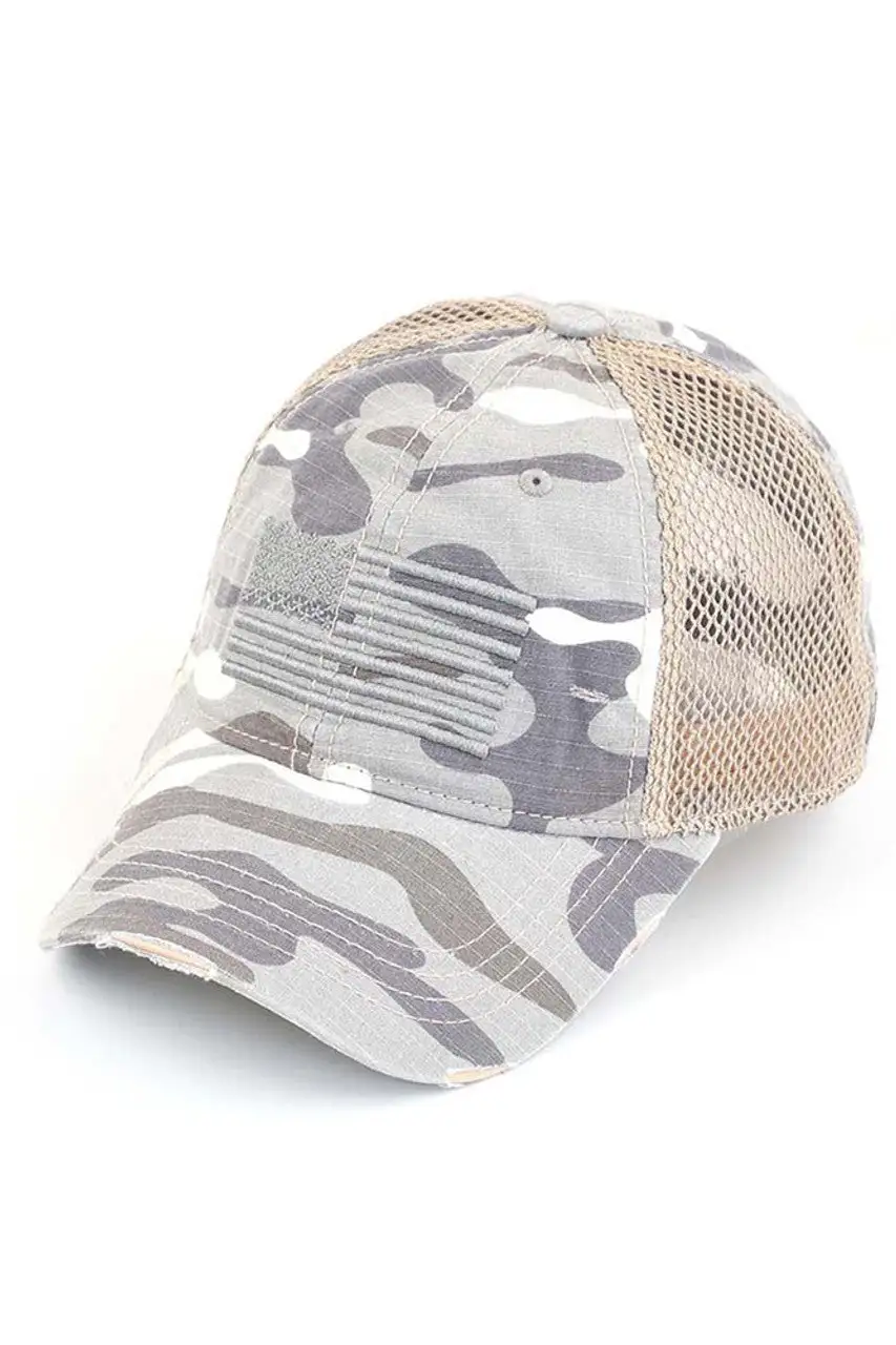 Flag Embroidery Baseball Cap