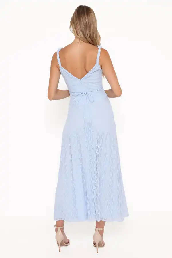Sleeveless Boat Neck Maxi Dress