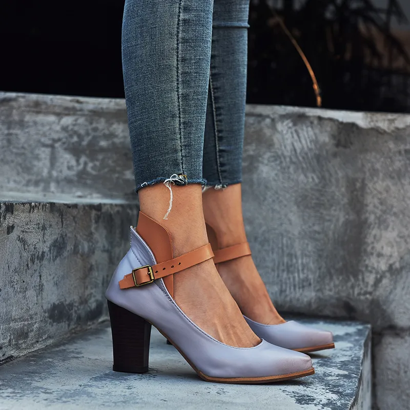  Block Heel Mary Jane Shoes Apparel