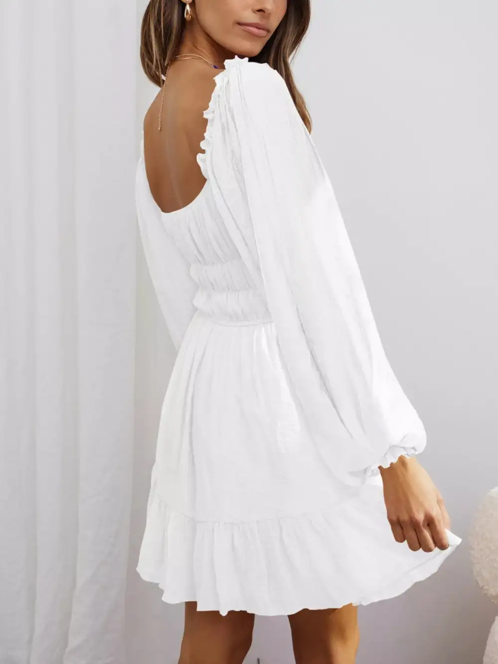 Relaxed Shape Lightweight Feel Mini Dress