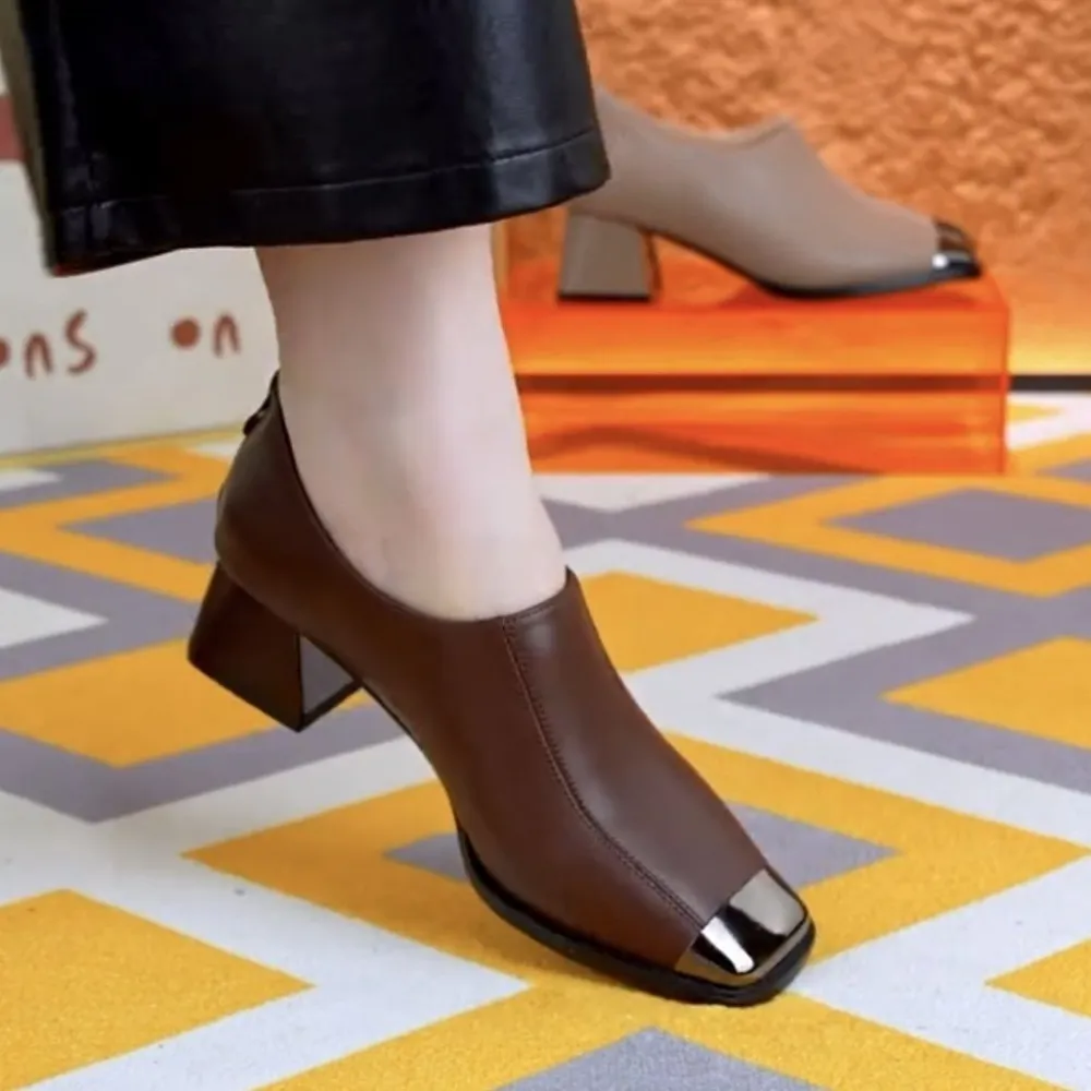 Minimal Slip On Loafers