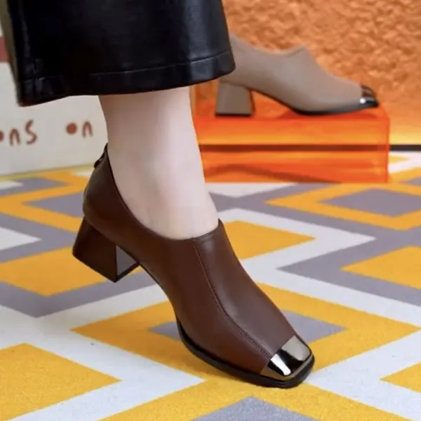 Minimal Slip On Loafers