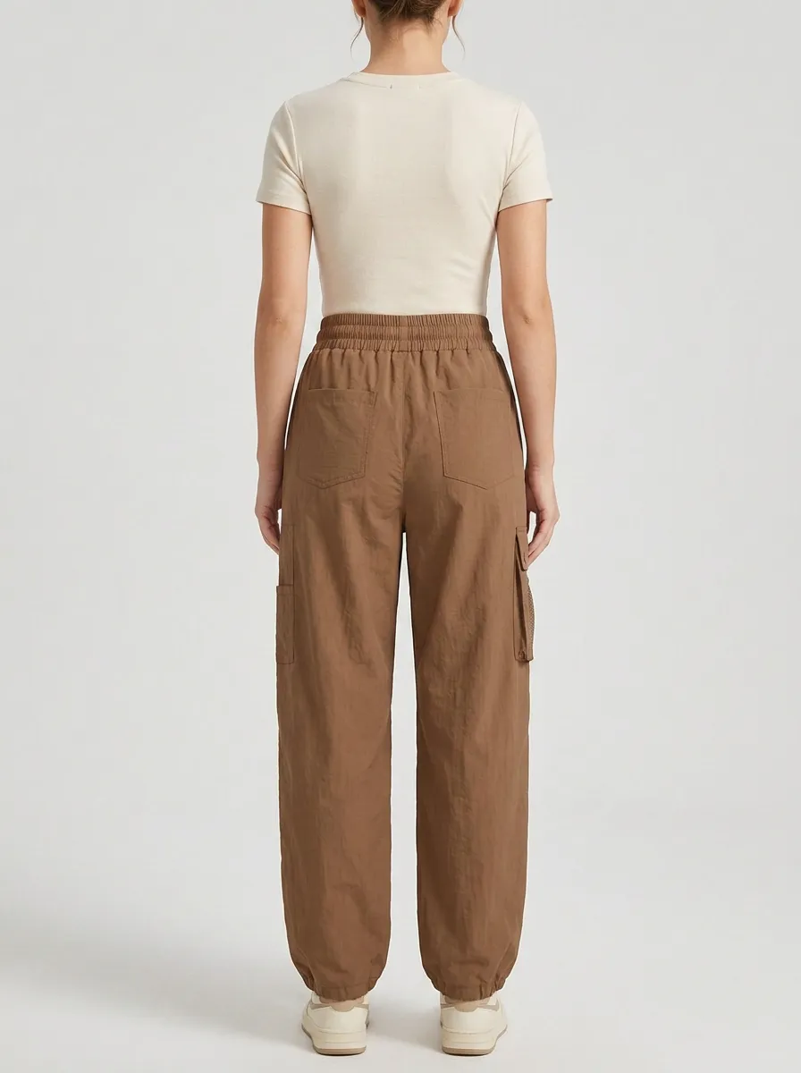 Drawstring Multi-Pocket Casual Breathable Cargo Pants