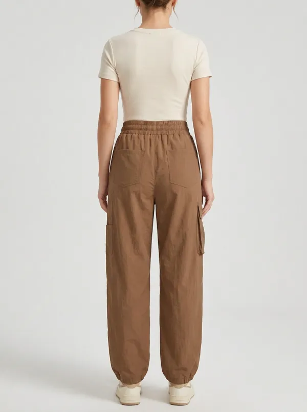 Drawstring Multi-Pocket Casual Breathable Cargo Pants