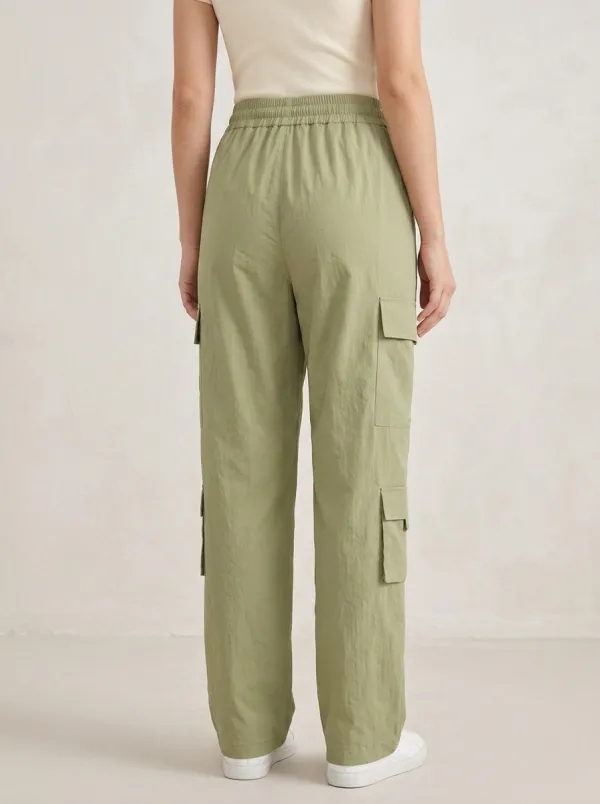 Drawstring Multi-Pocket Pocket Casual Breathable Cargo Pants