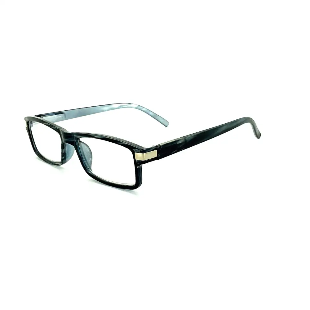 Classic Rectangular Spring-Hinge Reading Glasses