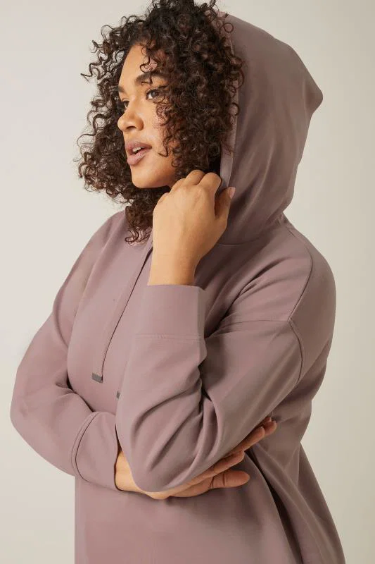 Pink Luxe Drawstring Hoodie detail 3