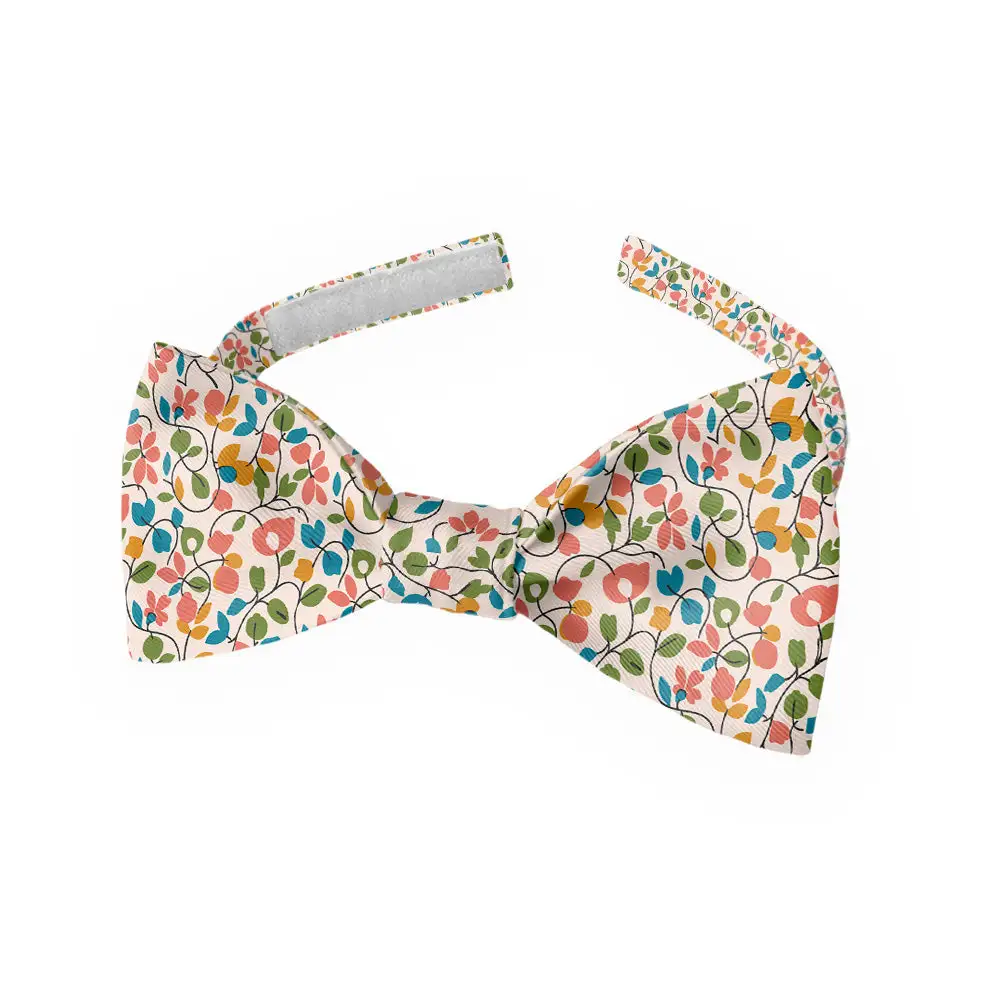Ditsy Floral Motif Bow Tie