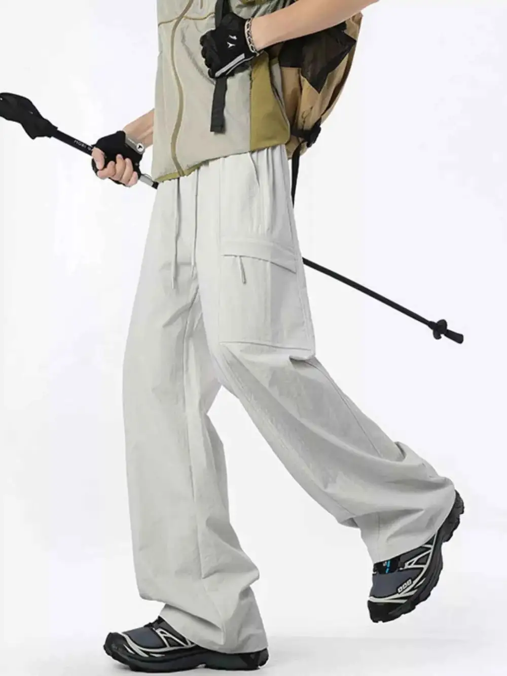 Everyday Drawstring Wide Leg Pants
