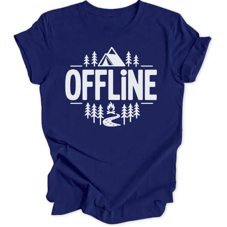 Offline Minimalist Unisex T-Shirt