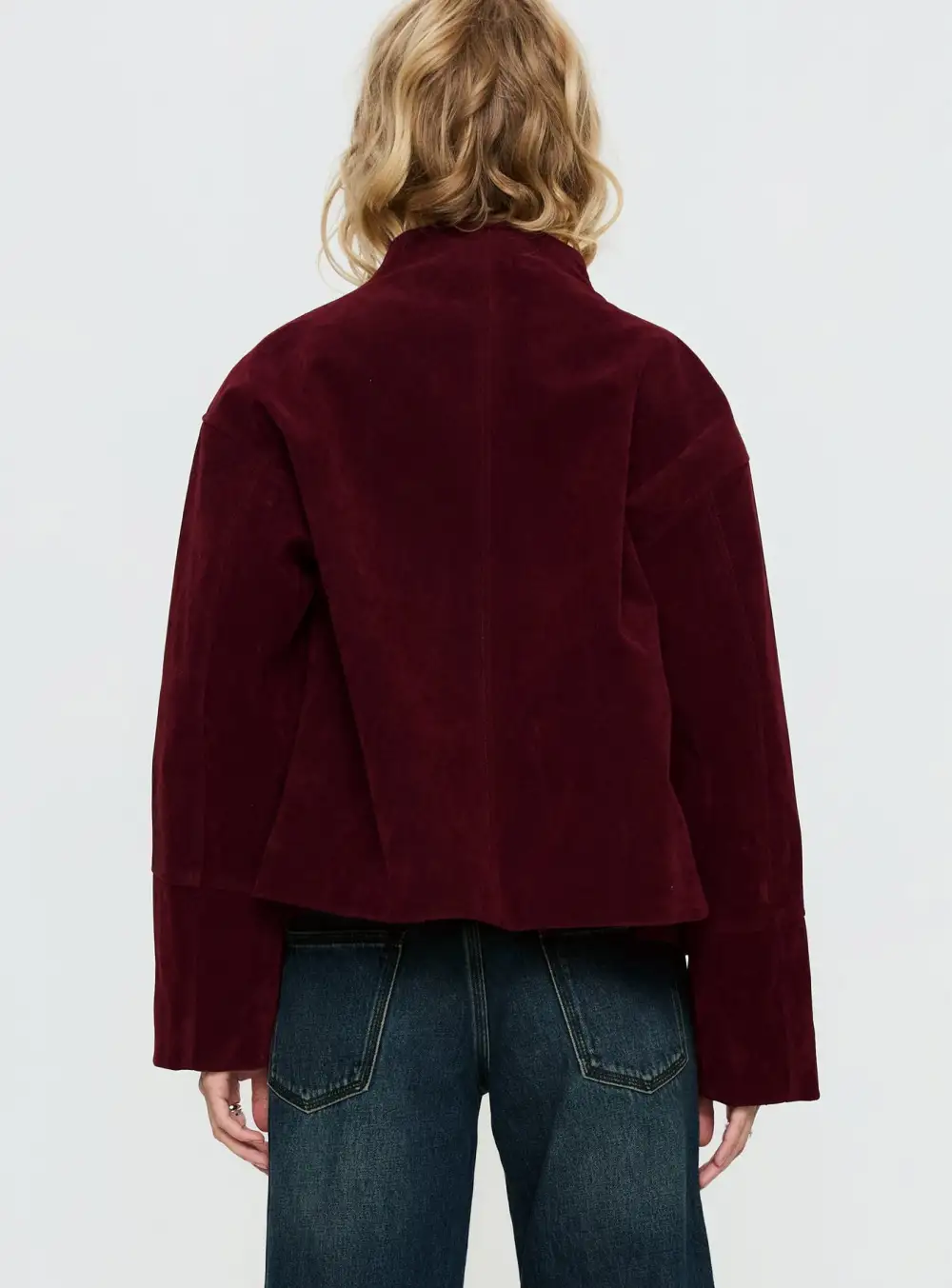 Women’s Everyday Faux Suede Zip Jacket