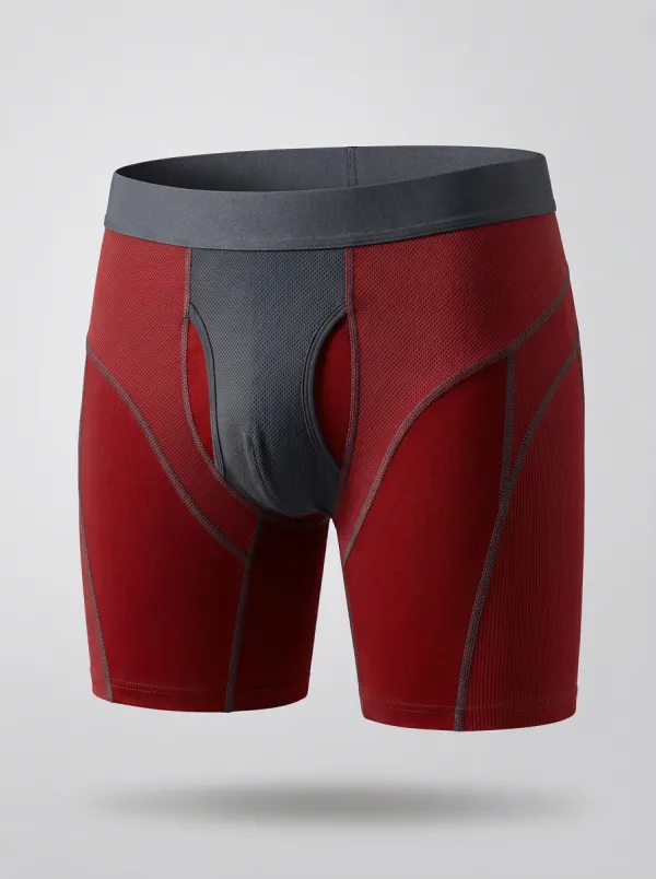 Men's Charcoal Grey Wide Waistband Boxer Briefs