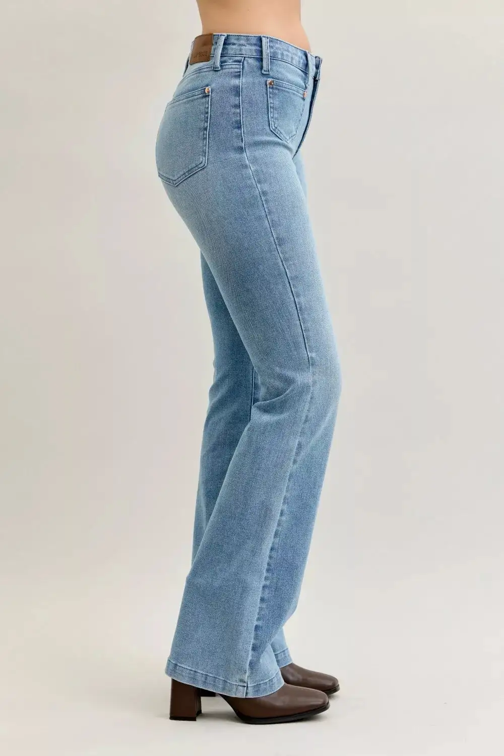 Mid Rise Bootcut Jeans