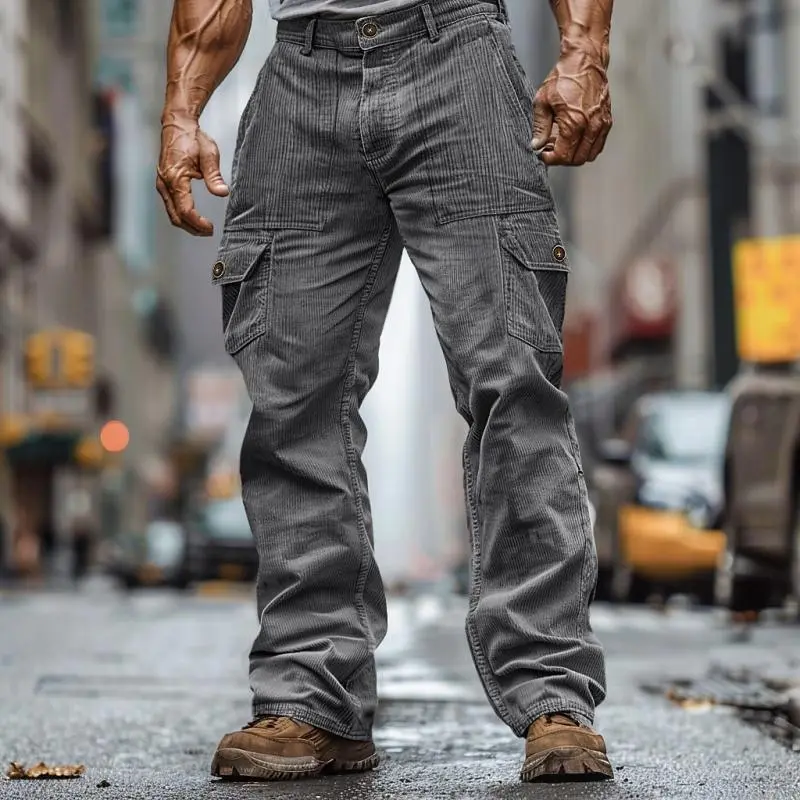 Corduroy Casual Pants