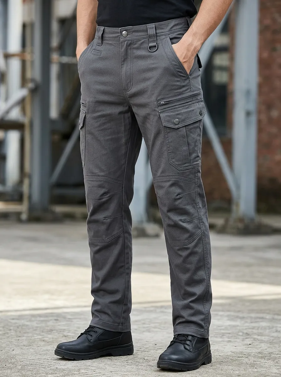 Everyday Daily Men's Multi-Pocket Waterproof Tactical Cargo Pants