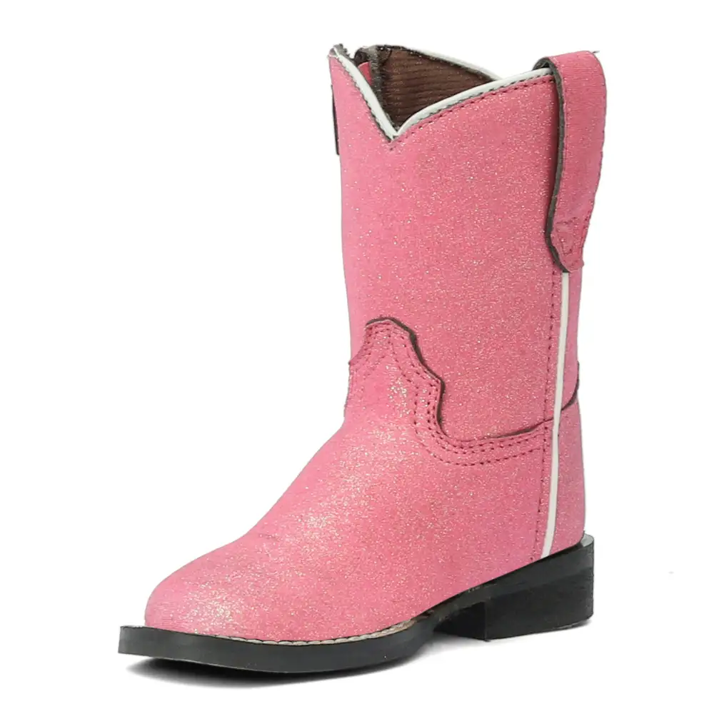 Casual Men's Denim Boots With Side Pull