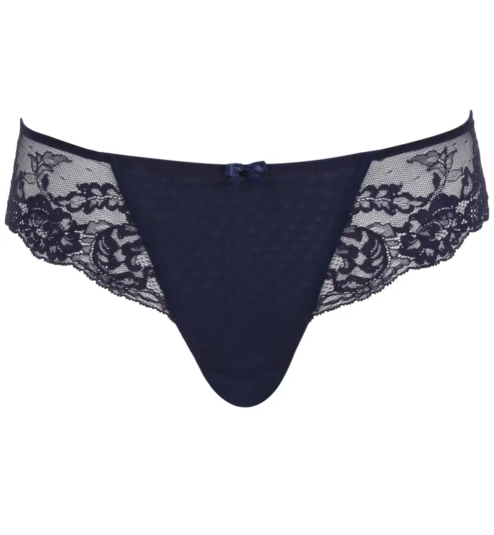 Low-Rise Lace Brazilian Brief Panty