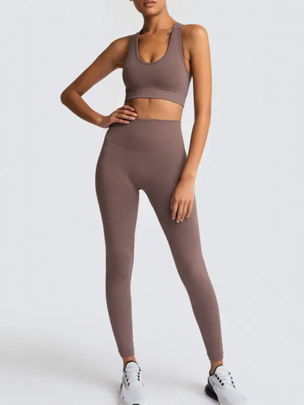 Beautiful Back High Waist Peach Hip Top
