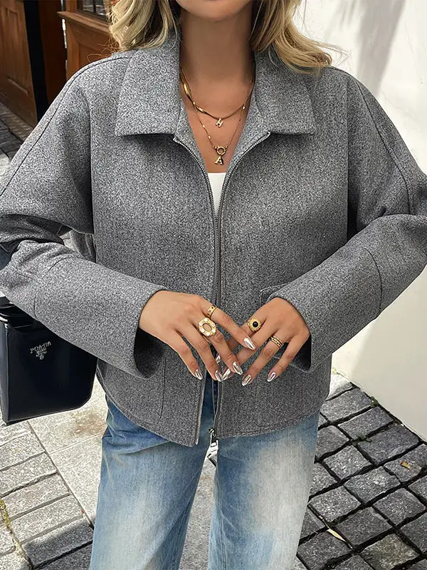 Zip Front Jacket Streetwear