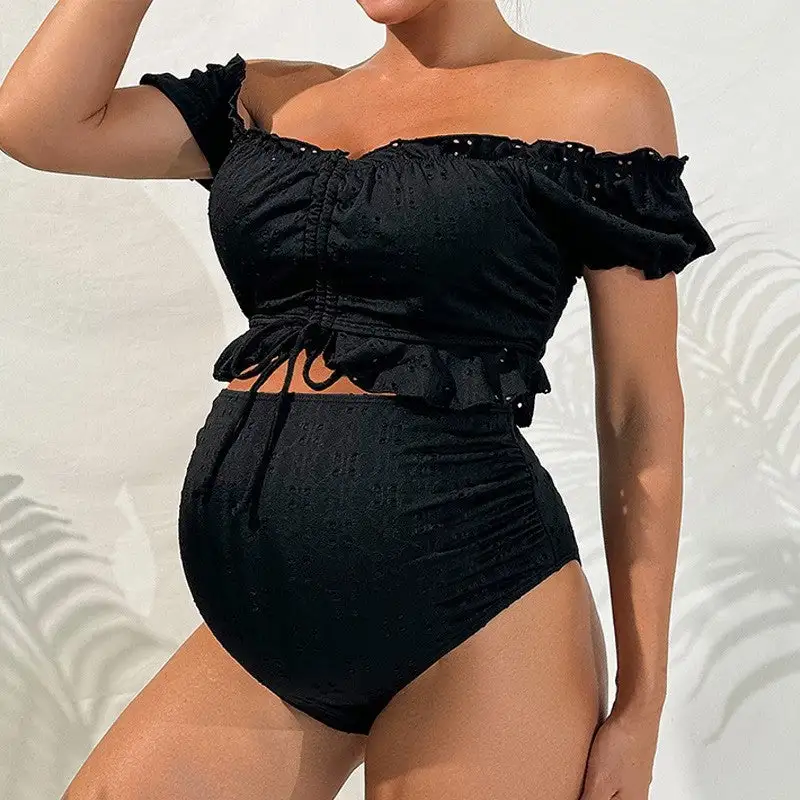 Maternity High Waist Swimsuit