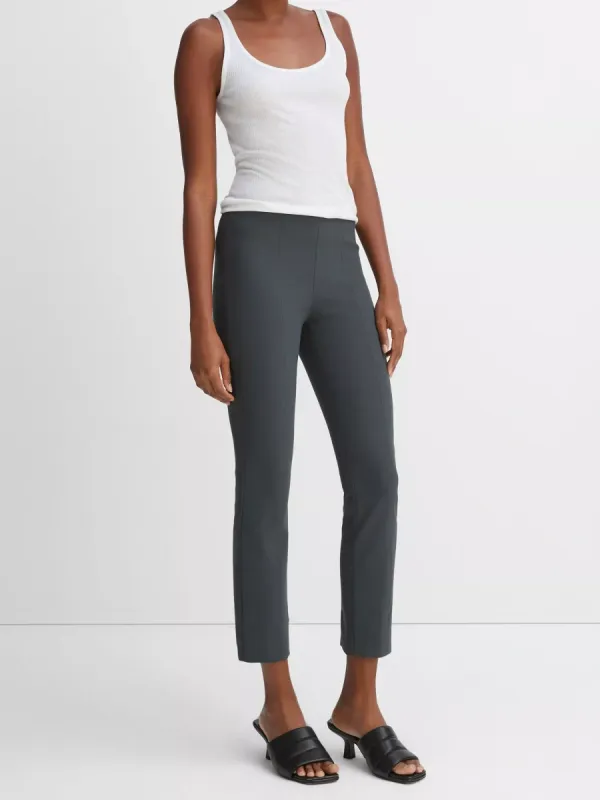 Slim-Fit Cropped Trousers