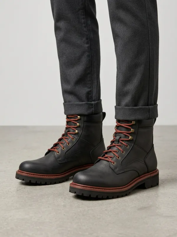 Men's Outdoor Lace-Up Work Boots
