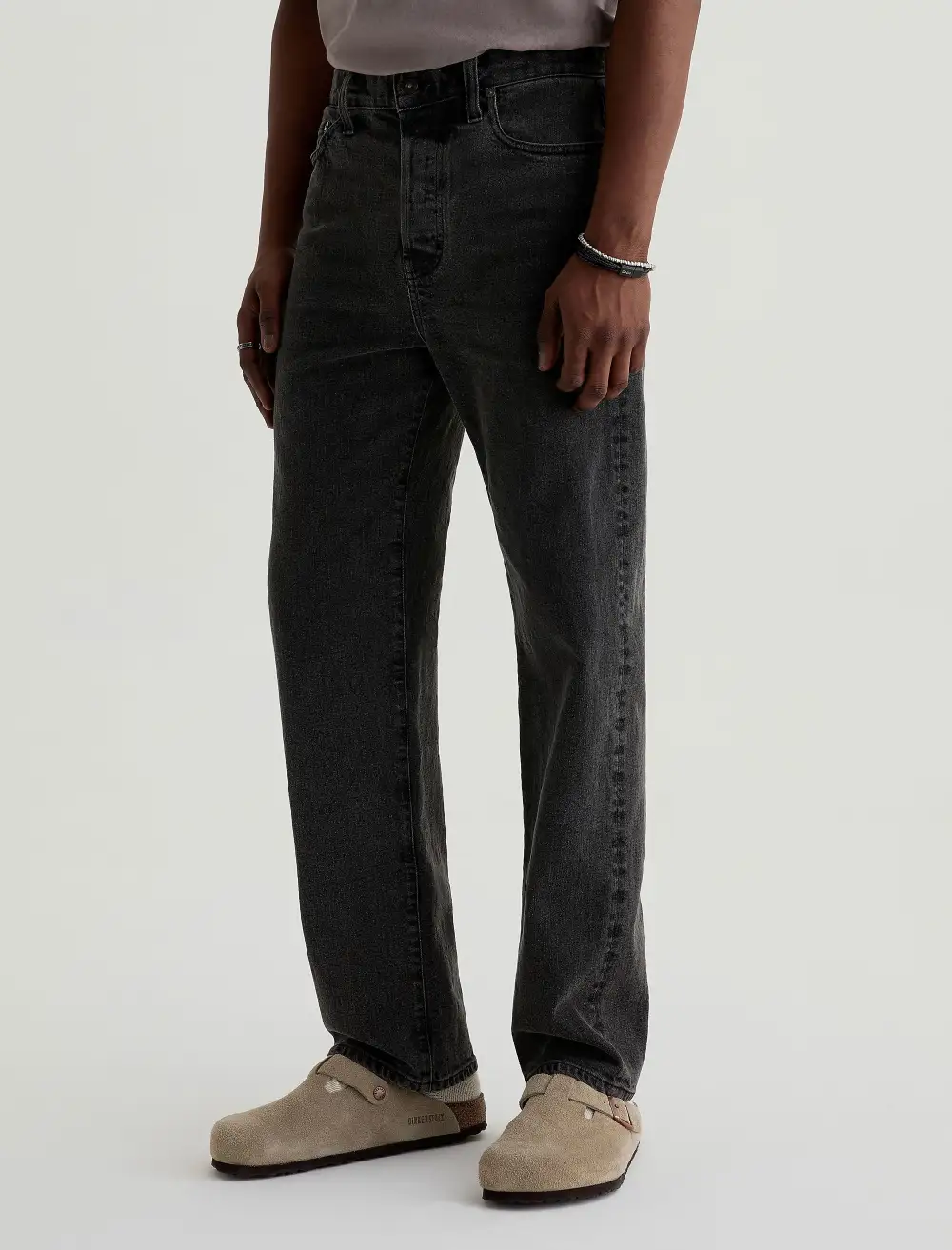 Men's Straight Mid Rise Jeans